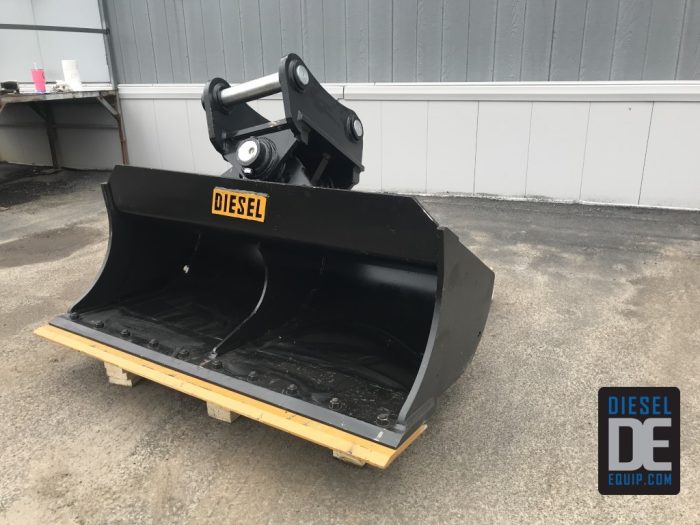 60'' Tilt Ditch Bucket BOCE for 140CL Excavator with 65mm pins