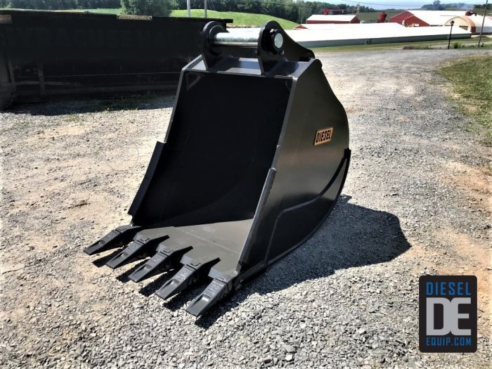42" HD Tooth Bucket for 300CL Excavator with 90mm pins