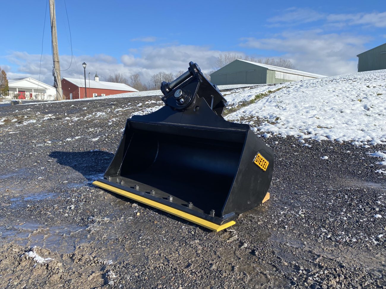 42'' Tilt Ditch Bucket BOCE for 50CL Excavator with 45mm pins