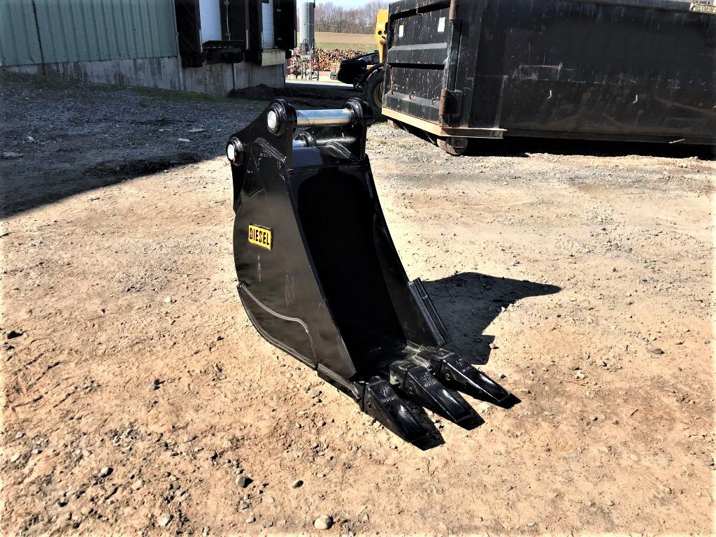 14'' HD Tooth Bucket for 80CL Excavator with 50mm pins - Image 9