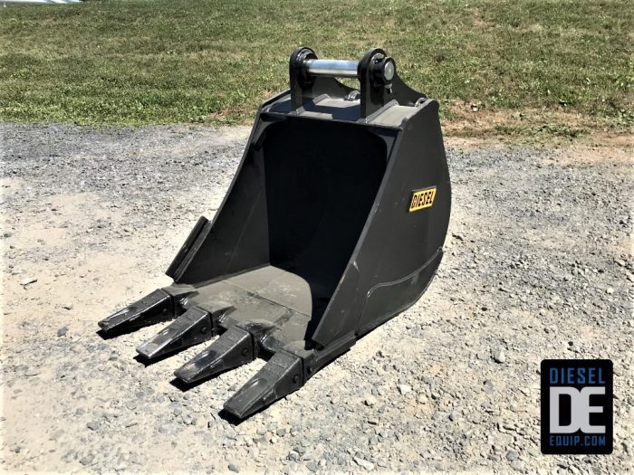 24'' HD Tooth Bucket for 80CL Excavator with 50mm pins