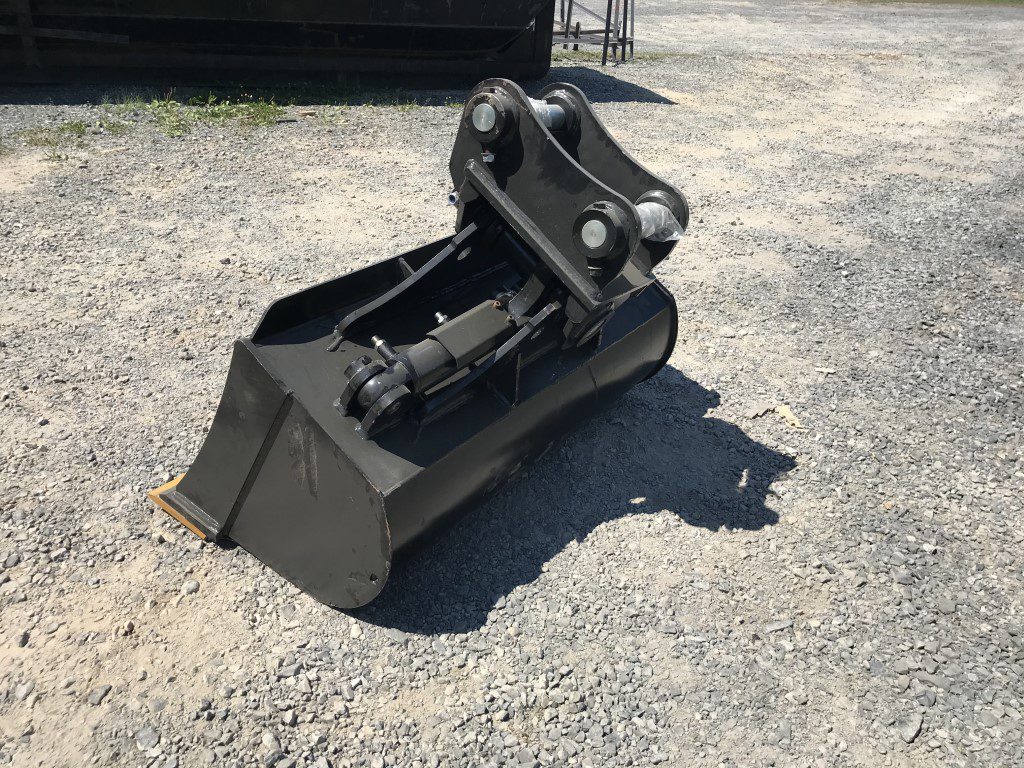 48'' Tilt Ditch Bucket BOCE for 80CL Excavator with 50mm pins - Image 3