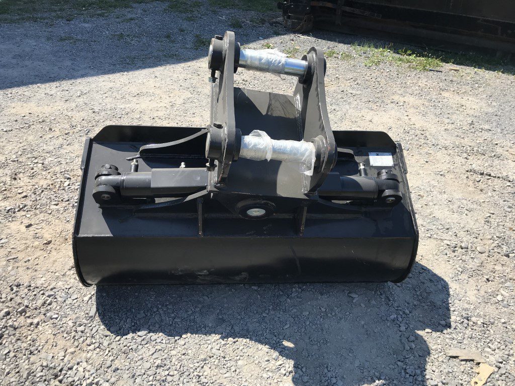 48'' Tilt Ditch Bucket BOCE for 80CL Excavator with 50mm pins - Image 4