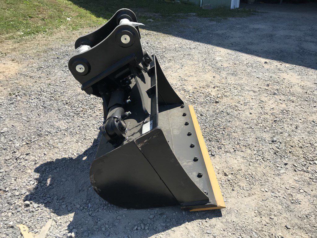 48'' Tilt Ditch Bucket BOCE for 80CL Excavator with 50mm pins - Image 7