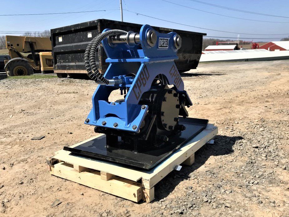 CP80 Plate Compactor for 80CL Excavator - Image 9