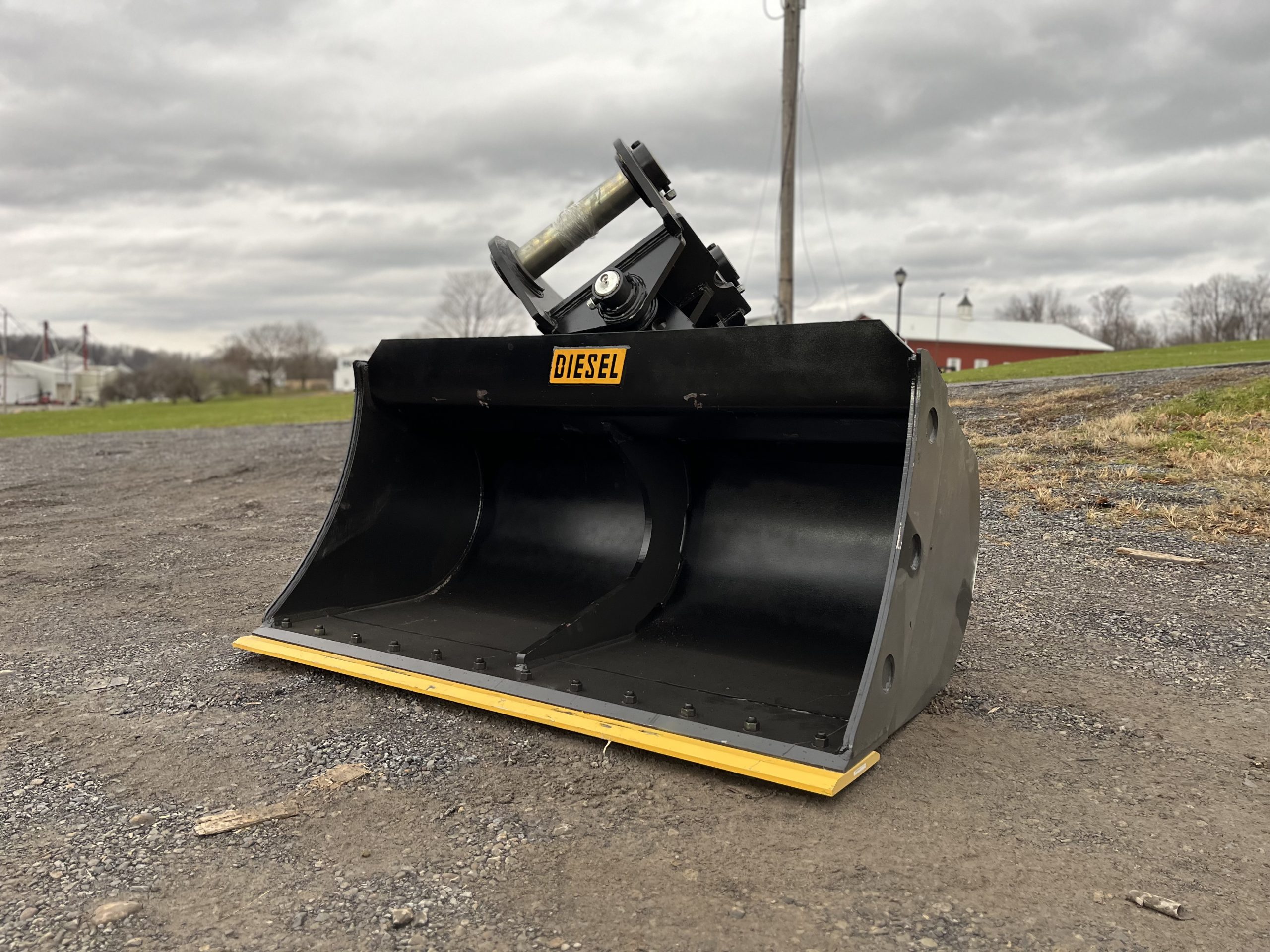 72" Tilt Ditch Bucket BOCE for 300CL Excavator with 90mm pins
