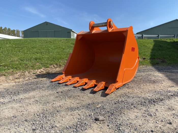 60'' HD Tooth Bucket for ZX350 Excavator with 100mm pins