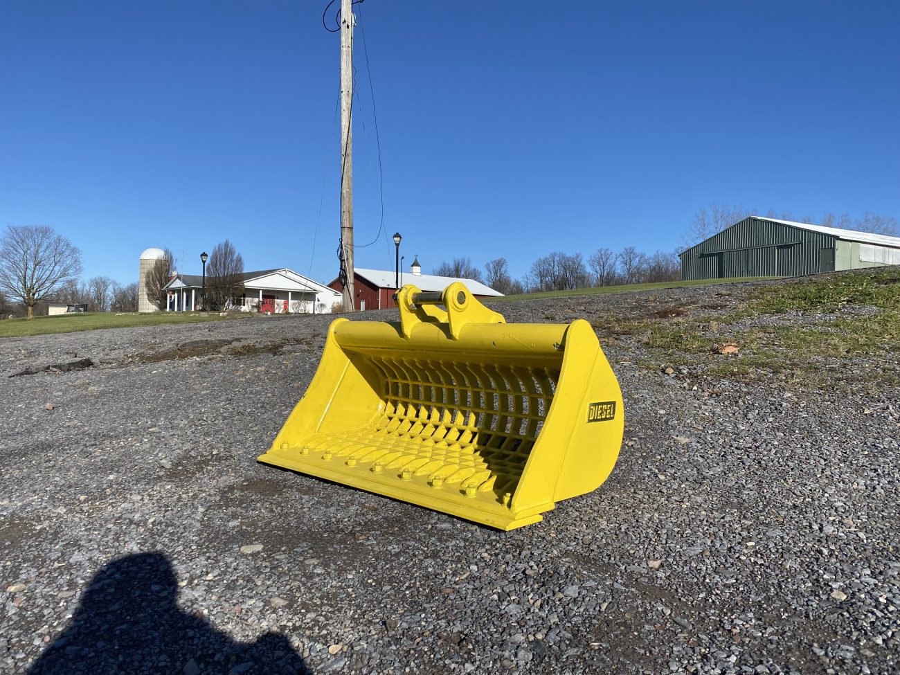 42" VIO35 Excavator Screening Bucket BOCE with 38mm pins