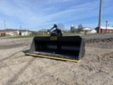 72" Low Profile Hydraulic Tilt Bucket for 80CL Excavator - Image 2