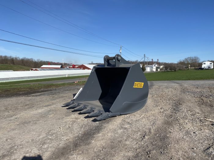 48'' HD Tooth Bucket for PC138 Excavator with 60mm pins
