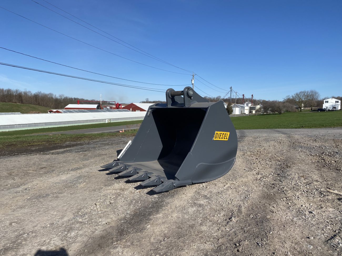 48'' HD Tooth Bucket for PC138 Excavator with 60mm pins