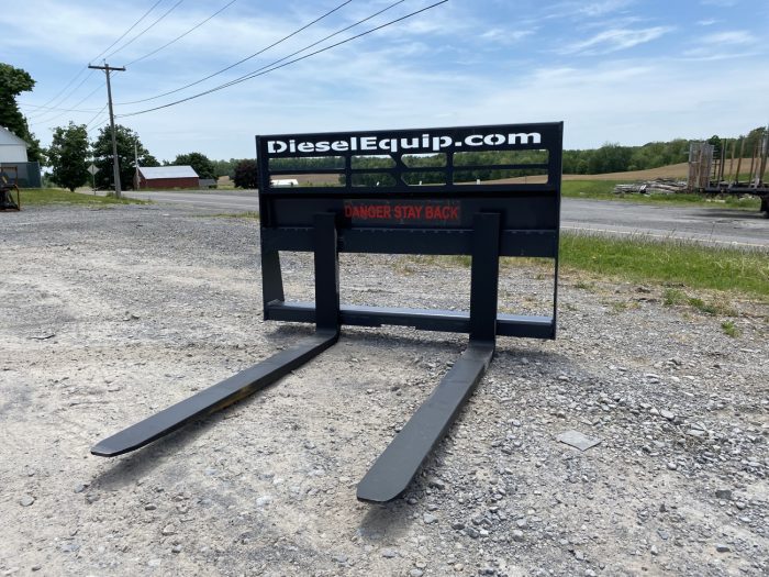 48" Skid Steer Pallet Forks