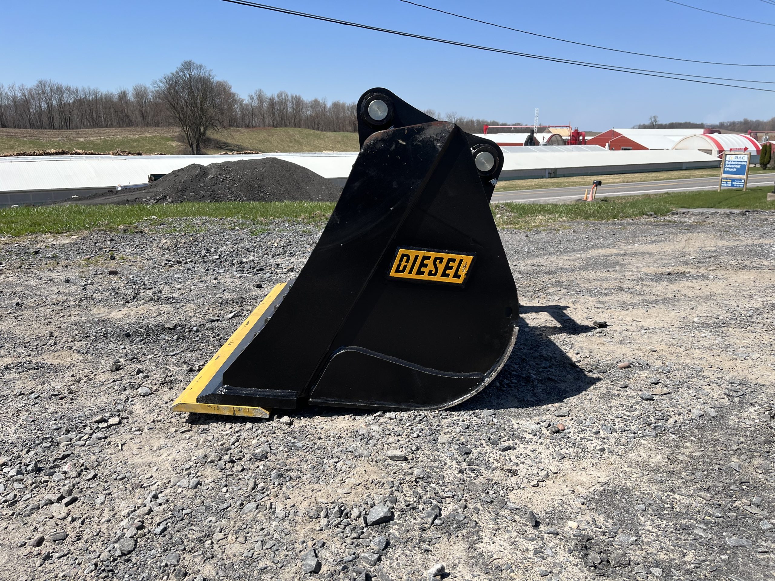 48'' Ditch Bucket BOCE for 80CL Excavator with 50mm pins - Image 3