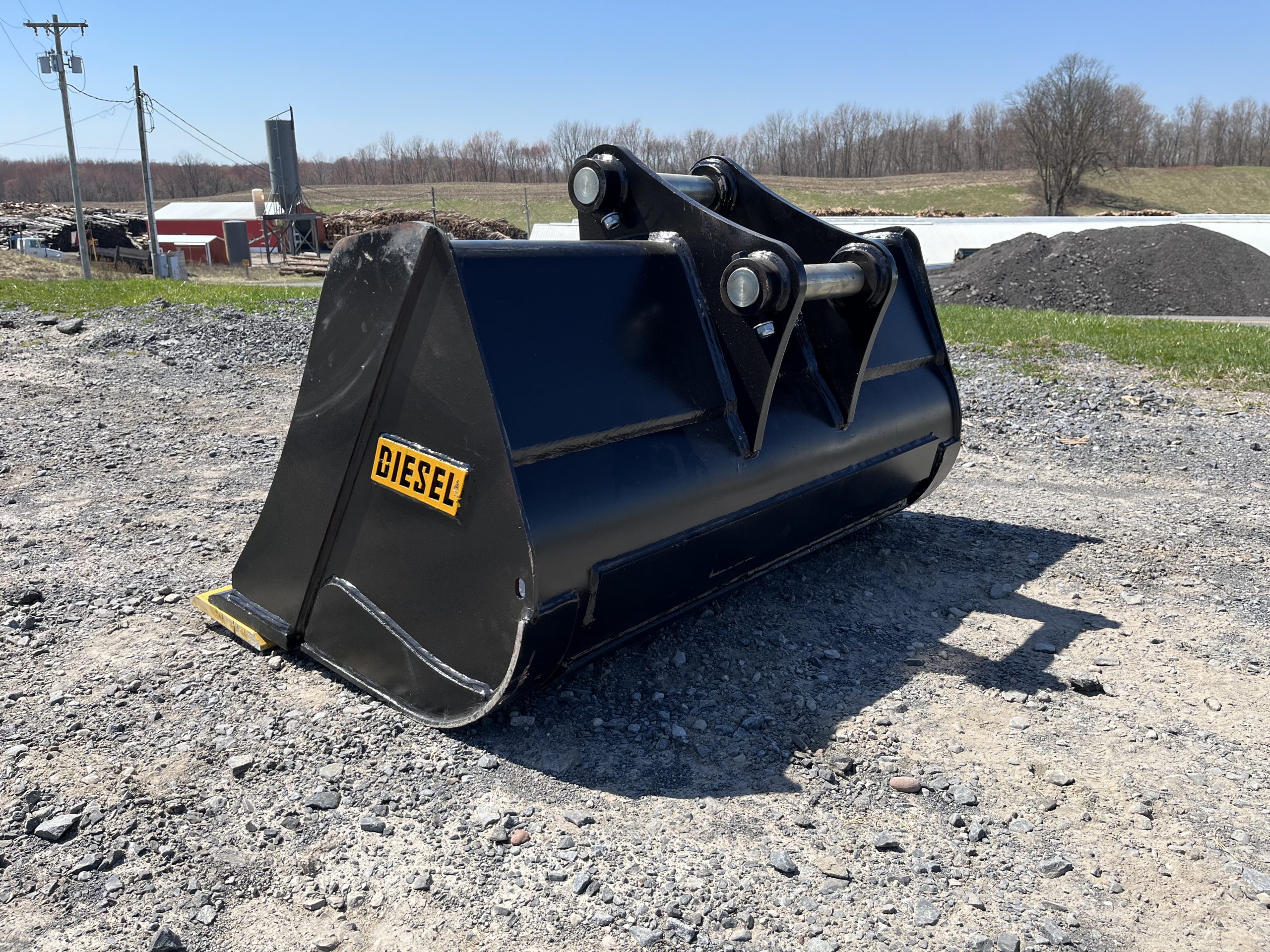 48'' Ditch Bucket BOCE for 80CL Excavator with 50mm pins - Image 4