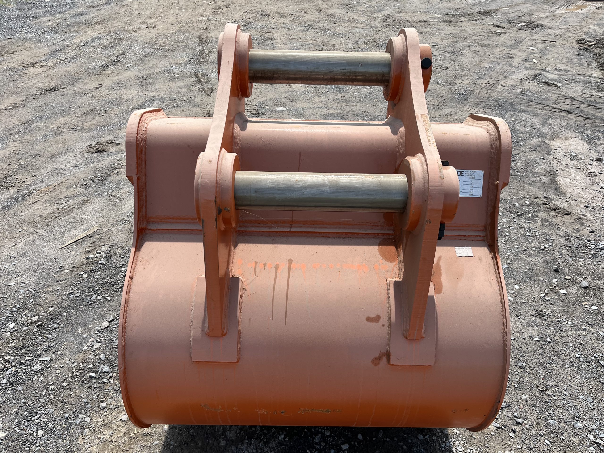 48'' HD Tooth Bucket for ZX350 Excavator with 100mm pins - Image 5