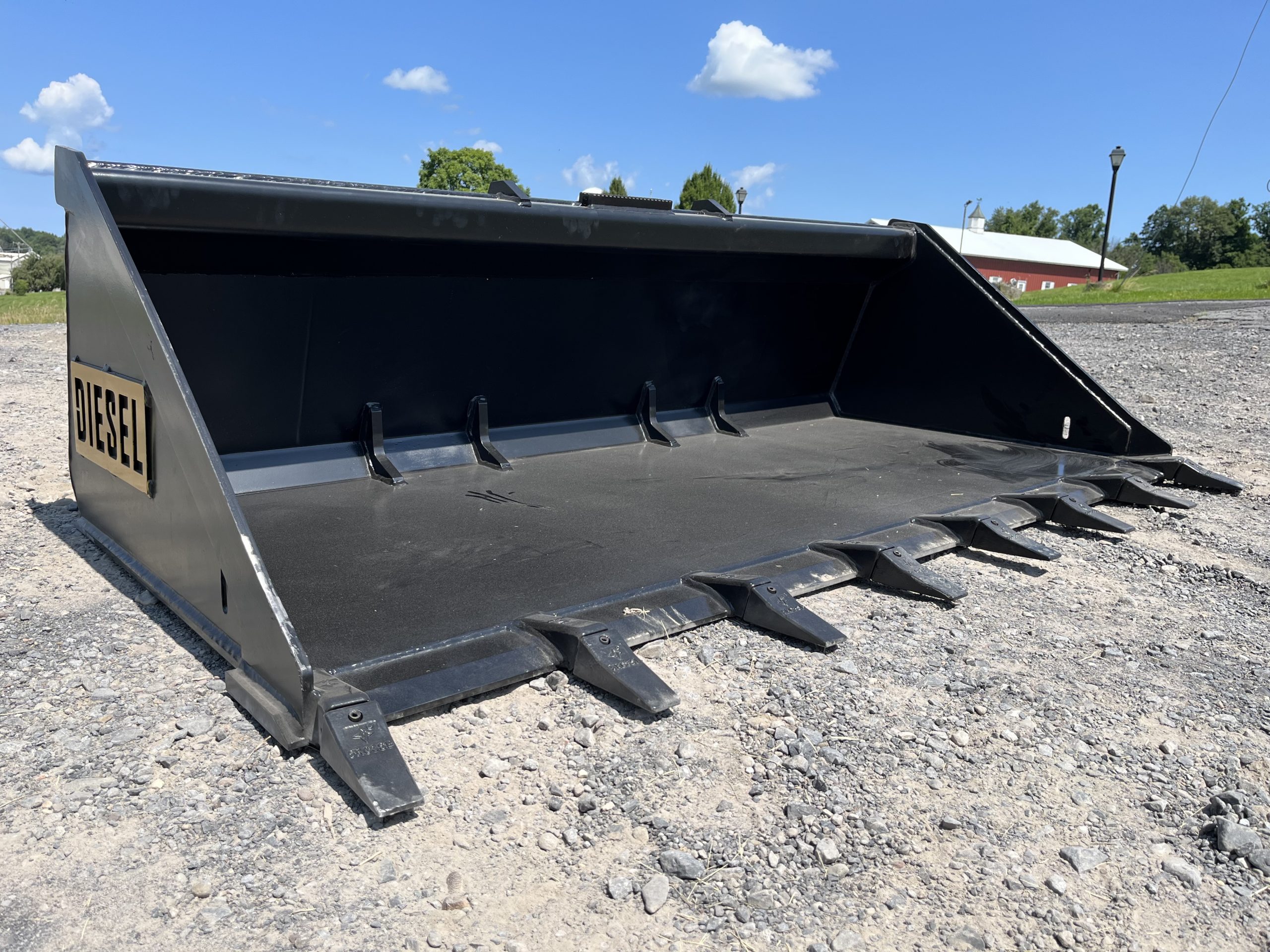 76" Heavy Duty Skid Steer Tooth Bucket - Image 8
