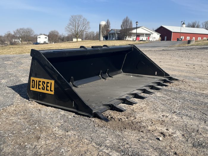 80" Heavy Duty Skid Steer Tooth Bucket