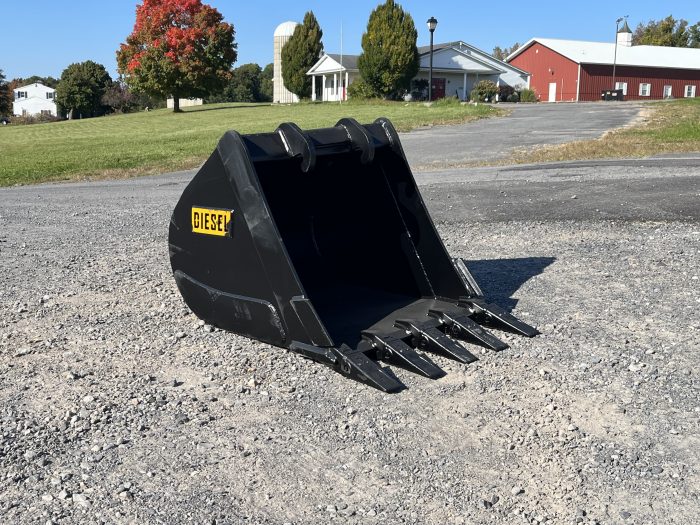 24" HD Tooth Bucket For Bobcat E45/E50 MX4
