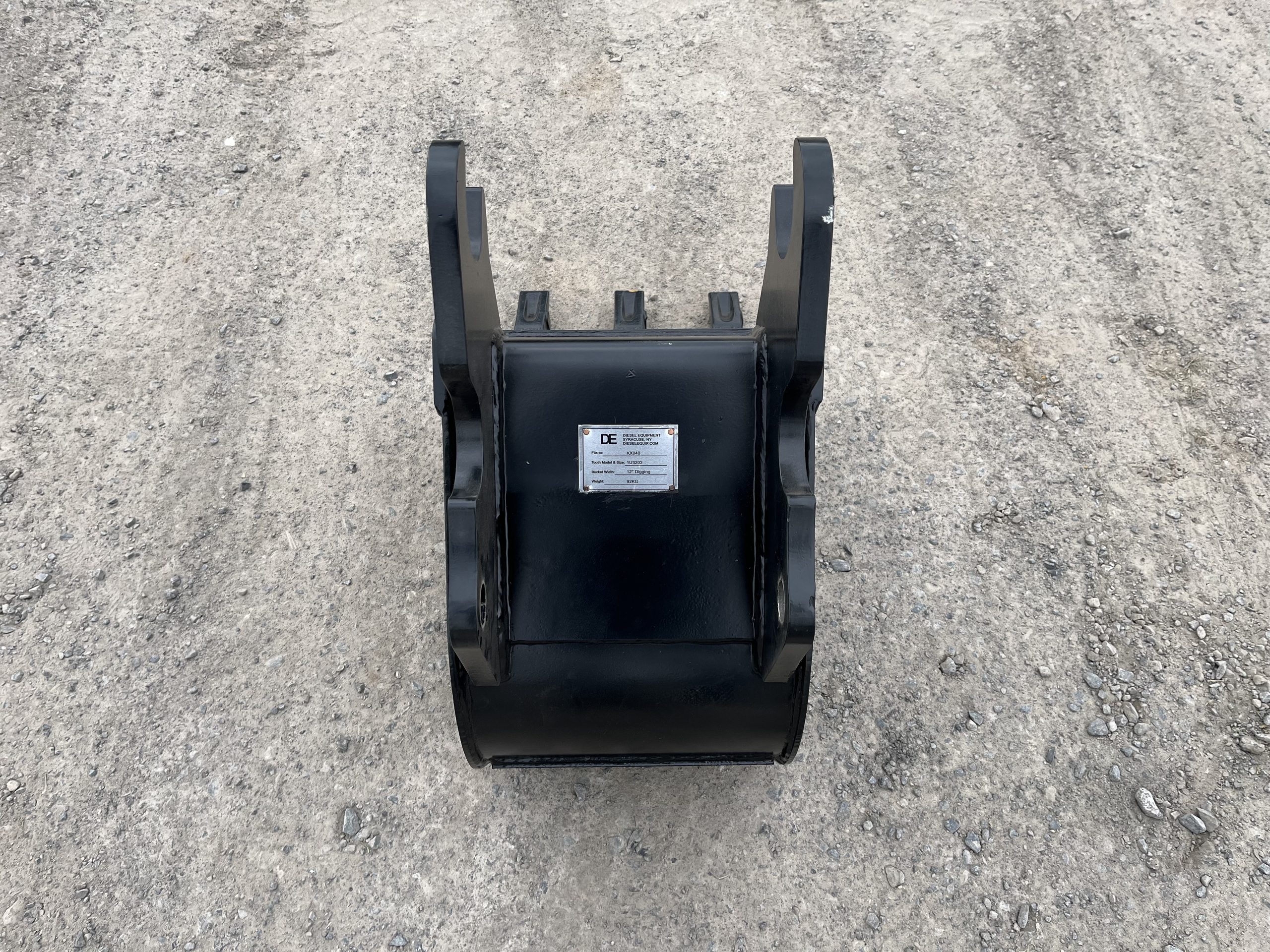 12" HD Tooth Bucket For Kubota K7870A Coupler - Image 4