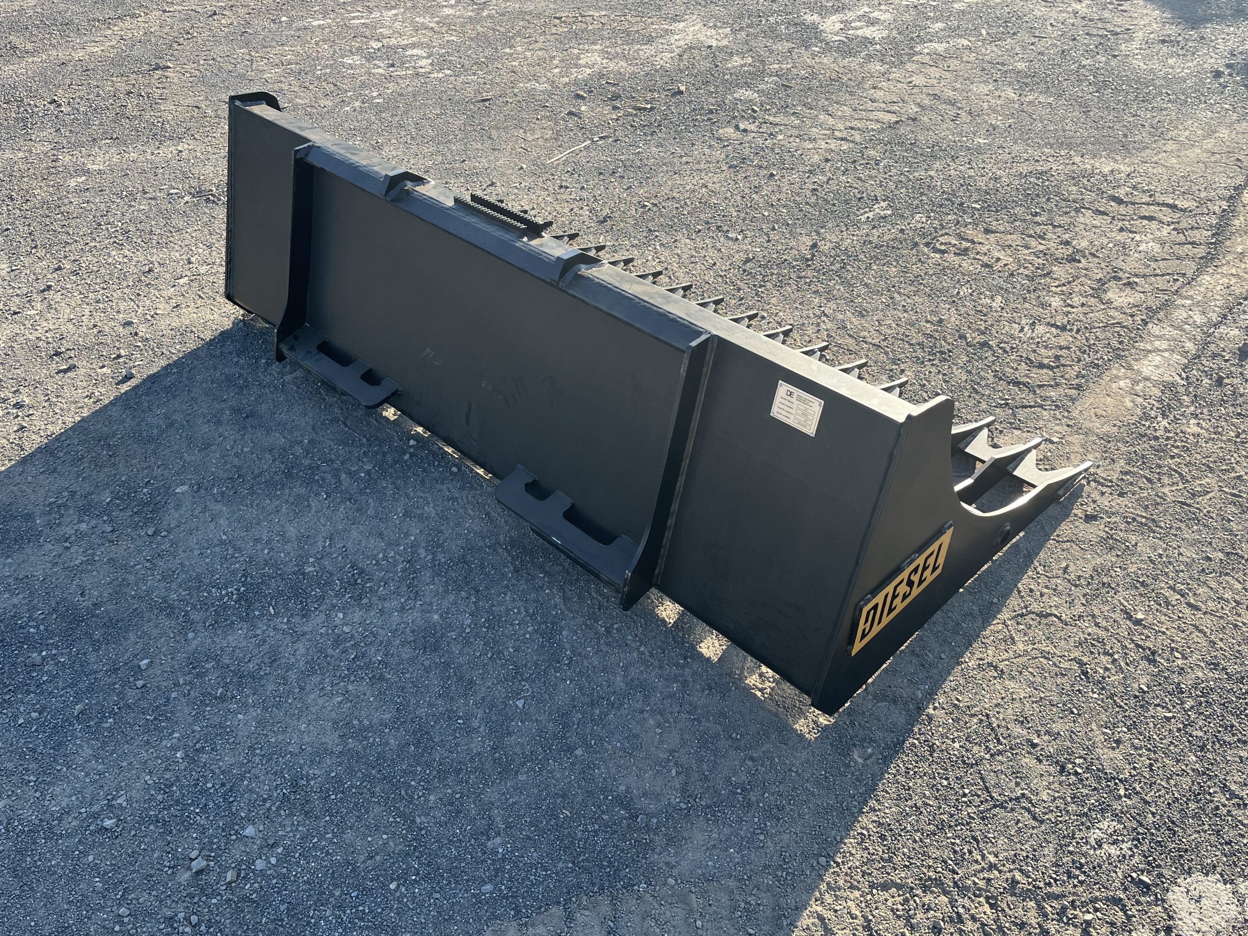 74" Heavy Duty Low Profile Skid Steer Screening Bucket - Image 3