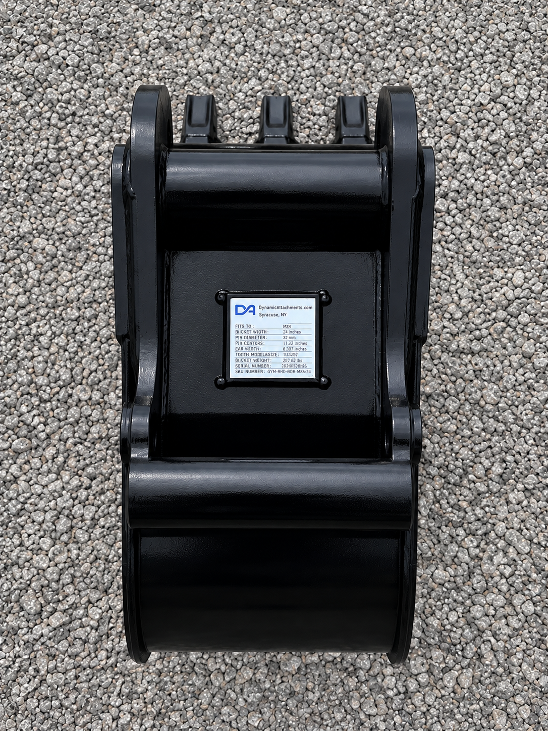 12" HD Tooth Bucket For Bobcat E45/E50 MX4 - Image 3