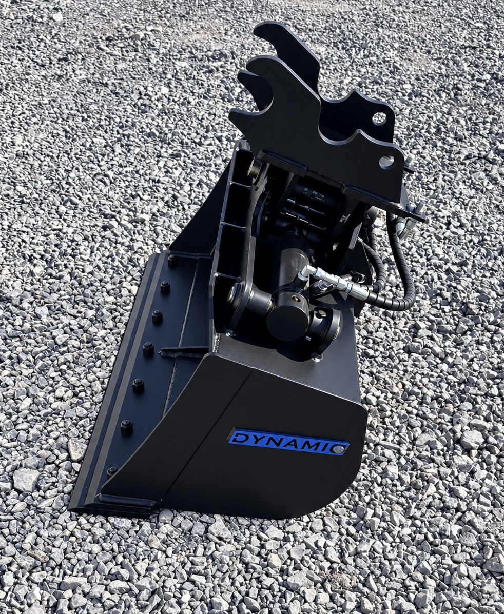 42" Tilt Ditch Bucket BOCE for Kubota K7870A Coupler - Image 2