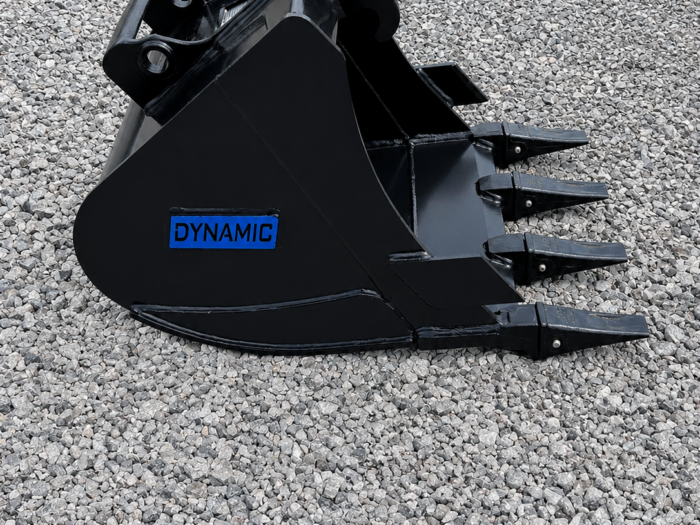 24" HD Tooth Bucket For Bobcat E35/MX3